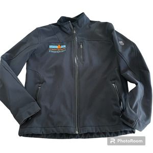 Panama City Beach Triathalon Activewear Jacket 2011 Size L K Swiss Fleece Lined